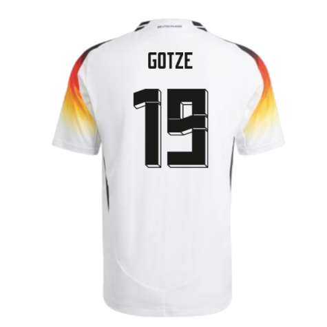 2024-2025 Germany Authentic Home Shirt (Gotze 19)