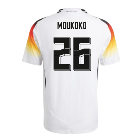 2024-2025 Germany Authentic Home Shirt (Moukoko 26)