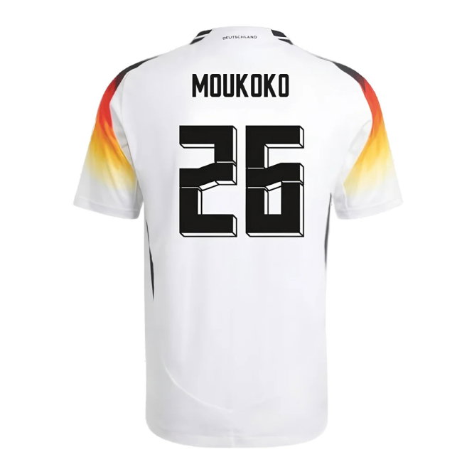 2024-2025 Germany Authentic Home Shirt (Moukoko 26)
