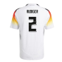 2024-2025 Germany Authentic Home Shirt (Rudiger 2)