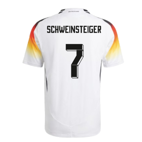 2024-2025 Germany Authentic Home Shirt (Schweinsteiger 7)