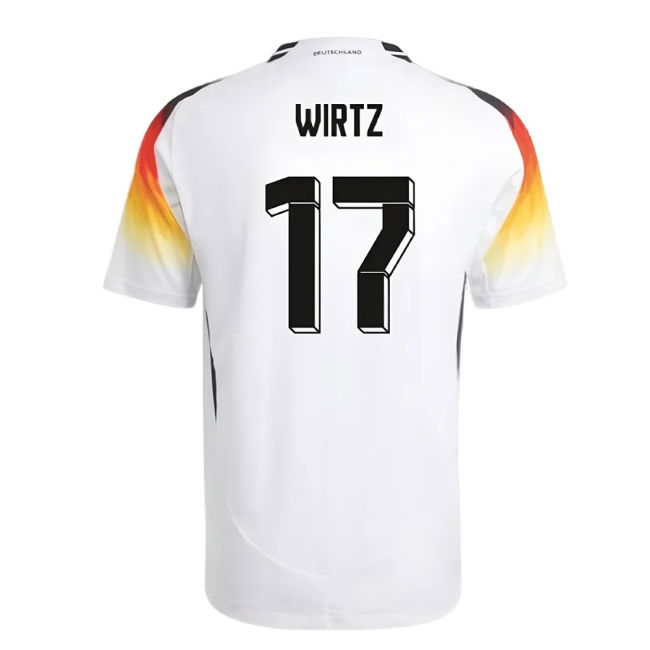 2024-2025 Germany Authentic Home Shirt (Wirtz 17)