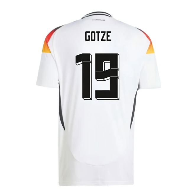 2024-2025 Germany Home Shirt (Gotze 19)