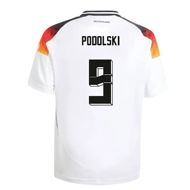 2024-2025 Germany Home Shirt (Kids) (Podolski 9)