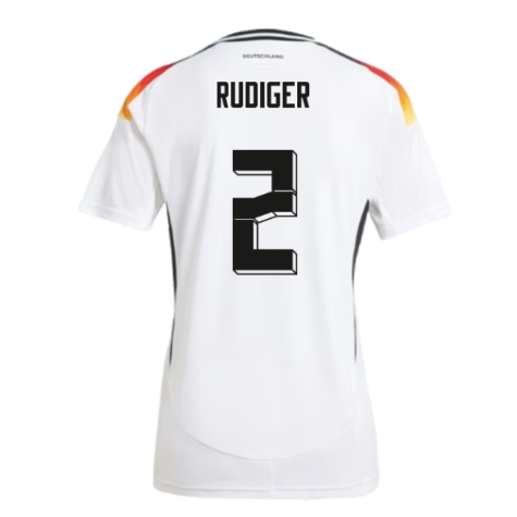 2024-2025 Germany Home Shirt (Ladies) (Rudiger 2)