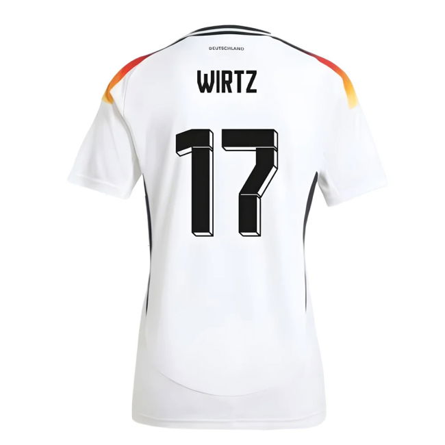 2024-2025 Germany Home Shirt (Ladies) (Wirtz 17)