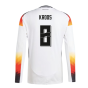 2024-2025 Germany Long Sleeve Home Shirt (Kroos 8)