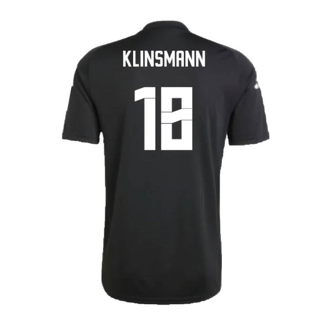2024-2025 Germany Pre-Match Shirt (Black) (Klinsmann 18)