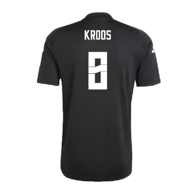 2024-2025 Germany Pre-Match Shirt (Black) (Kroos 8)