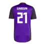 2024-2025 Germany Training Jersey (Purple) (Gundogan 21)