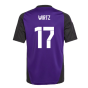 2024-2025 Germany Training Jersey (Purple) - Kids (Wirtz 17)