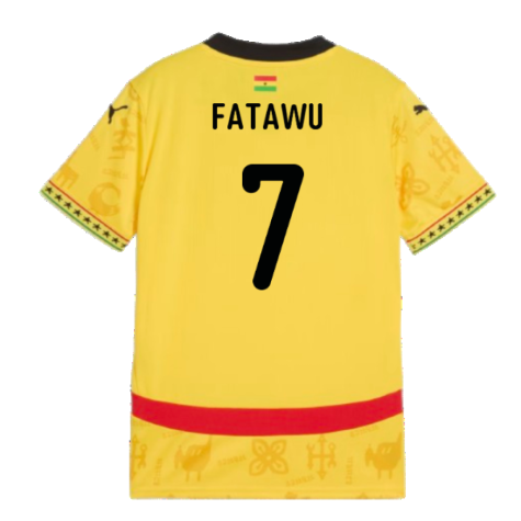 2024-2025 Ghana Away Shirt (Kids) (Fatawu 7)