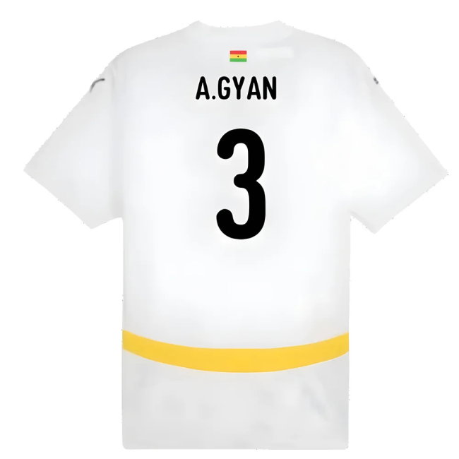 2024-2025 Ghana Home Shirt (A.Gyan 3)