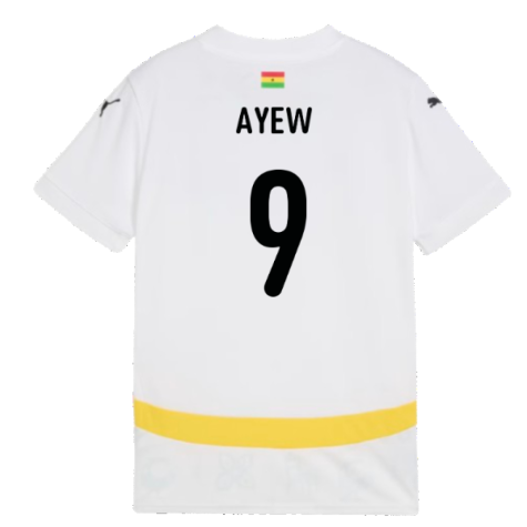 2024-2025 Ghana Home Shirt (Kids) (Ayew 9)