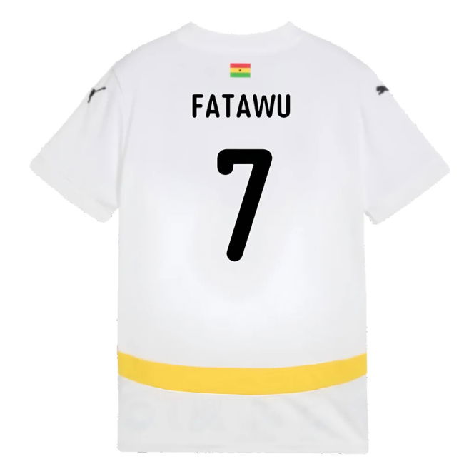 2024-2025 Ghana Home Shirt (Kids) (Fatawu 7)