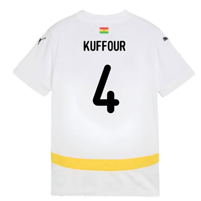 2024-2025 Ghana Home Shirt (Kids) (Kuffour 4)