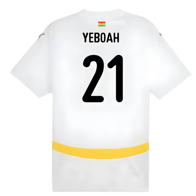 2024-2025 Ghana Home Shirt (Yeboah 21)