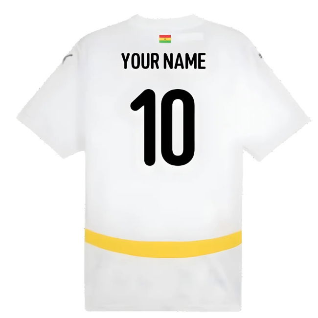 2024-2025 Ghana Home Shirt (Your Name)