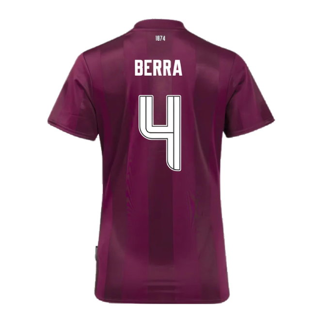2024-2025 Hearts Home Shirt (Womens) (Berra 4)