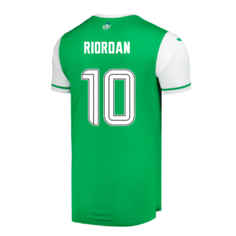 2024-2025 Hibernian Home Shirt (Riordan 10)