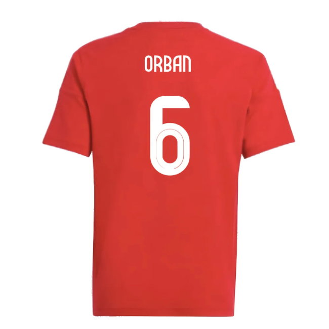 2024-2025 Hungary Home FAN Shirt (Kids) (ORBAN 6)