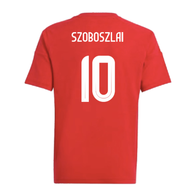 2024-2025 Hungary Home FAN Shirt (Kids) (SZOBOSZLAI 10)