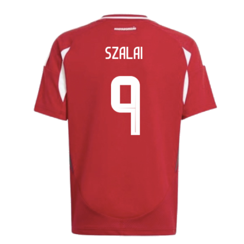 2024-2025 Hungary Home Shirt (Kids) (SZALAI 9)