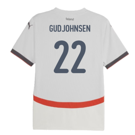 2024-2025 Iceland Away Shirt (Gudjohnsen 22)