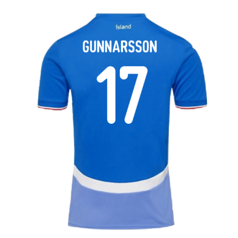 2024-2025 Iceland Home Shirt (Gunnarsson 17)