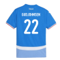 2024-2025 Iceland Home Shirt (Kids) (Gudjohnsen 22)