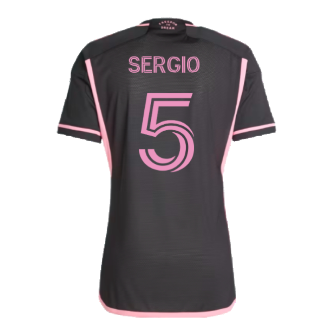 2024-2025 Inter Miami Authentic Away Shirt (Sergio 5)