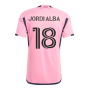 2024-2025 Inter Miami Authentic Home Shirt (Jordi Alba 18)