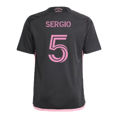 2024-2025 Inter Miami Away Shirt (Kids) (Sergio 5)