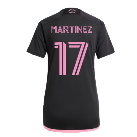 2024-2025 Inter Miami Away Shirt (Womens) (Martinez 17)