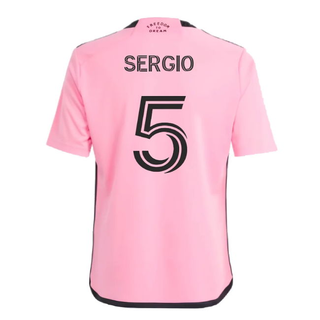 2024-2025 Inter Miami Home Shirt (Kids) (Sergio 5)