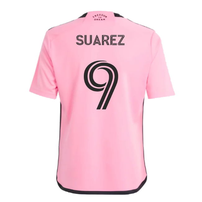 2024-2025 Inter Miami Home Shirt (Kids) (Suarez 9)
