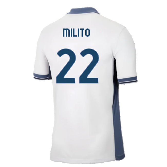 2024-2025 Inter Milan Away Shirt (Milito 22)