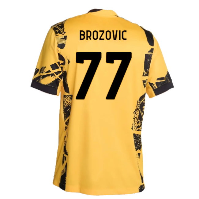 2024-2025 Inter Milan Third Shirt (Brozovic 77)