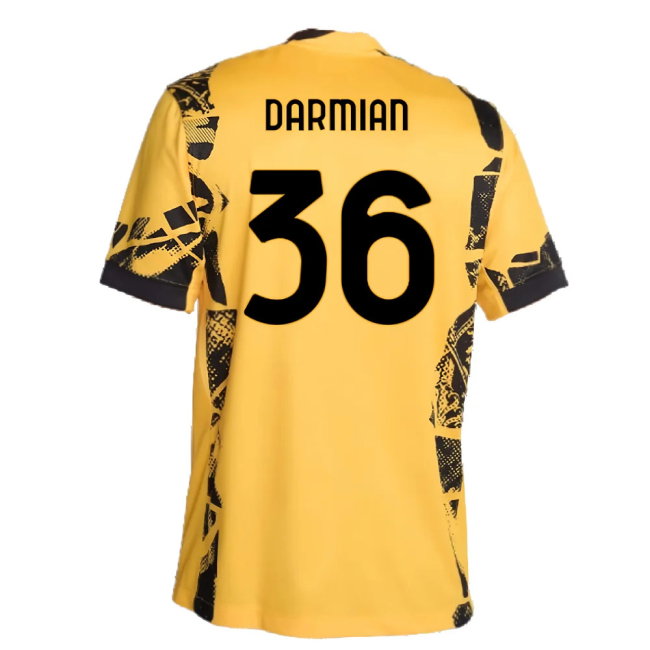 2024-2025 Inter Milan Third Shirt (Darmian 36)