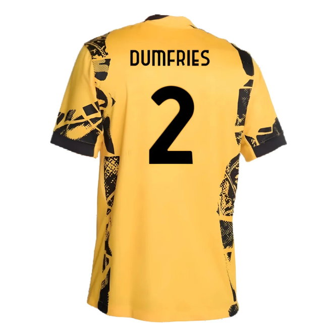 2024-2025 Inter Milan Third Shirt (Dumfries 2)