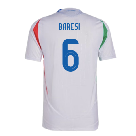 2024-2025 Italy Authentic Away Shirt (BARESI 6)