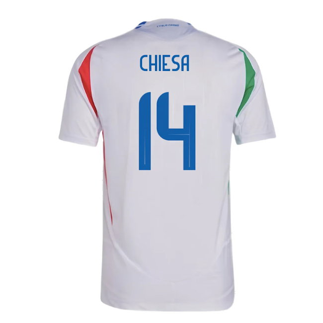 2024-2025 Italy Authentic Away Shirt (CHIESA 14)