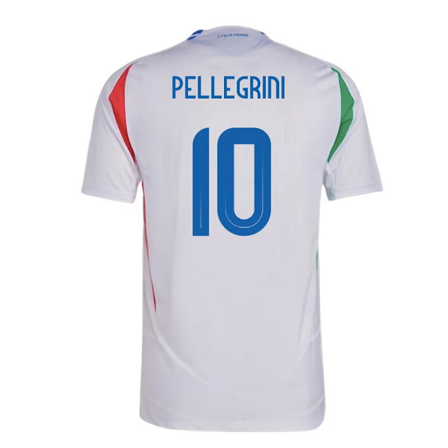 2024-2025 Italy Authentic Away Shirt (PELLEGRINI 10)