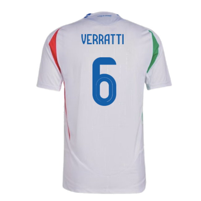 2024-2025 Italy Authentic Away Shirt (VERRATTI 6)