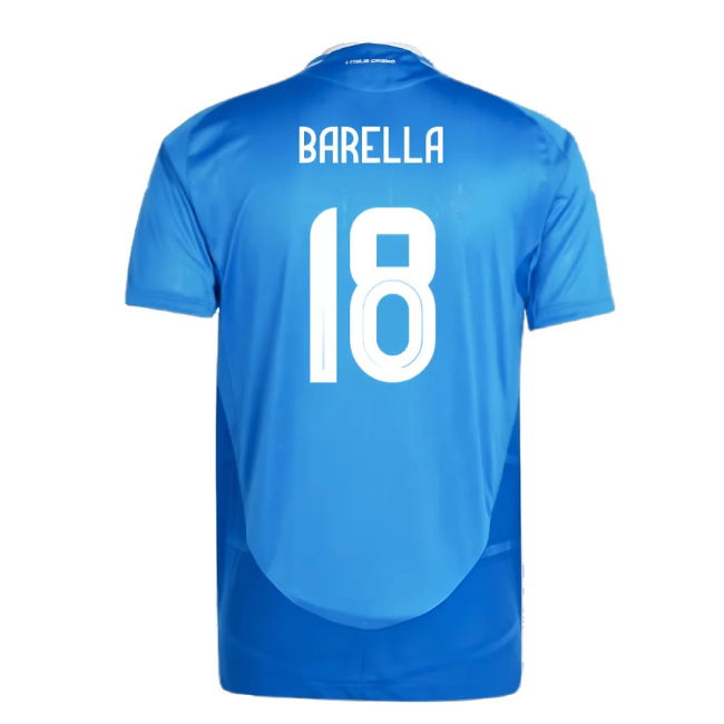 2024-2025 Italy Authentic Home Shirt (BARELLA 18)
