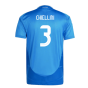2024-2025 Italy Authentic Home Shirt (CHIELLINI 3)