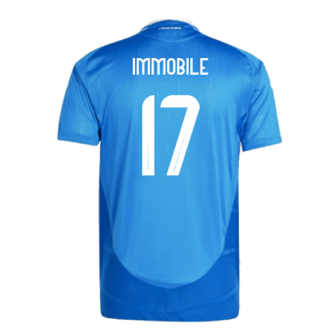 2024-2025 Italy Authentic Home Shirt (IMMOBILE 17)