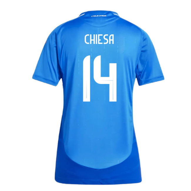 2024-2025 Italy Authentic Home Shirt (Ladies) (CHIESA 14)