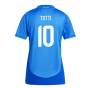 2024-2025 Italy Authentic Home Shirt (Ladies) (TOTTI 10)