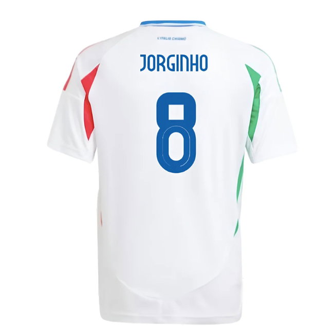 2024-2025 Italy Away Shirt (Kids) (JORGINHO 8)